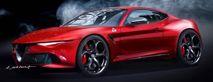 Alfa Romeo GTV - Coupé - Rendering di Masera