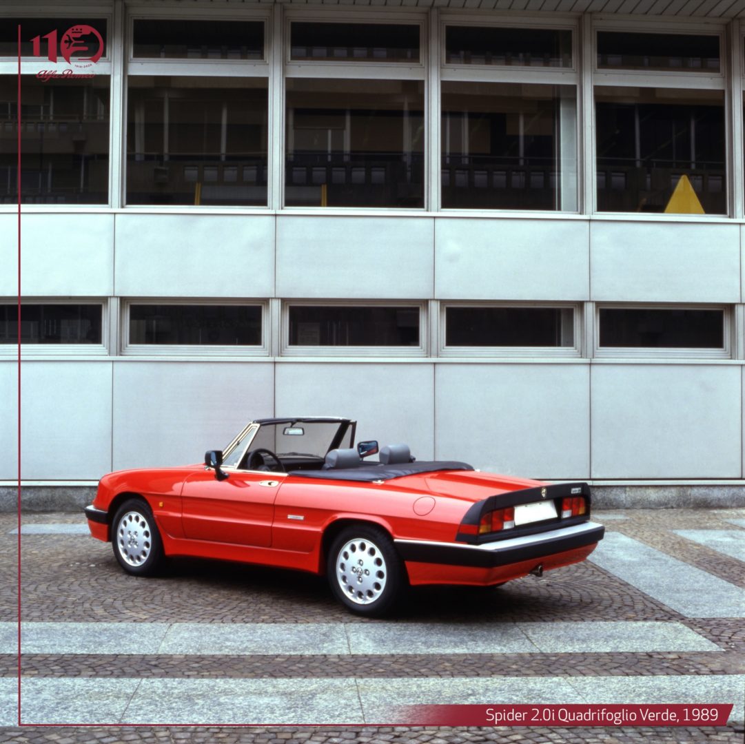 Alfa Romeo Duetto -Spider-2.0i-Quadrifoglio-Verde,-1989