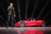 Tesla Roadster ed Elon Musk Tesla Roadster al Nurburgring nel 2021