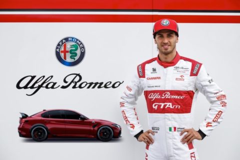 Alfa Romeo Giulia GTAm con Giovinazzi l'esordio in F1 In Austria