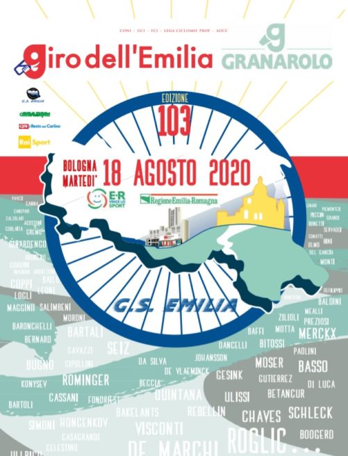 La 103a edizione del “Giro dell’Emilia - Granarolo” parte da Casalecchio