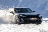 Audi e-tron GT, la prova sul ghiaccio a Misurina della granturismo elettrica - 32 17.36.37