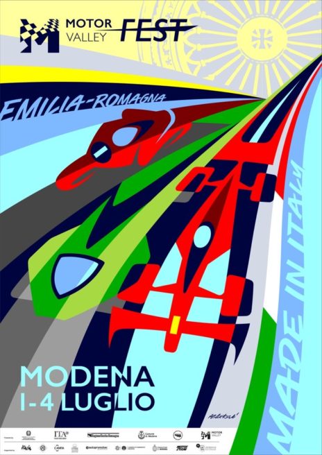 Locandina Il made in Italy nel poster ufficiale del Motor Valley Fest