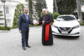 Nissan Leaf, l' elettrica entra nella flotta del Vaticano - 2