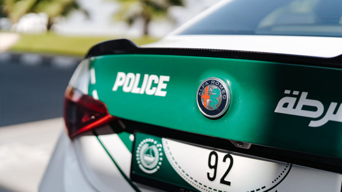Alfa Romeo Giulia e Stelvio Quadrifoglio per la Polizia del Dubai - 2