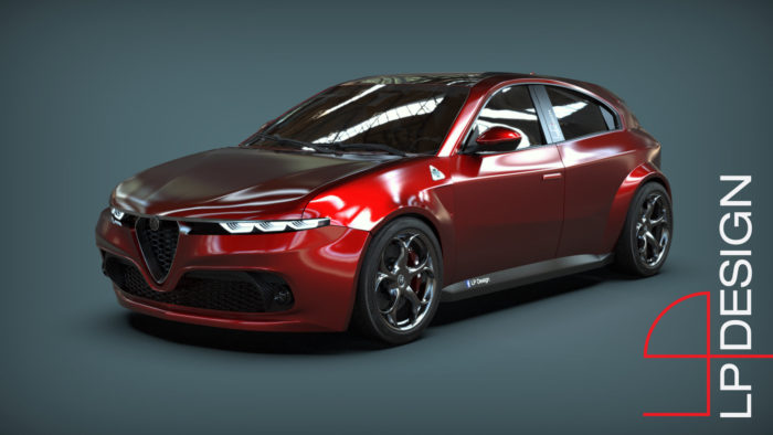 Alfa Romeo Giulietta 2023 credits LP Design
