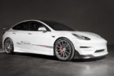 Koenigsegg costruisce parti in fibra di carbonio per un tuner Tesla 1