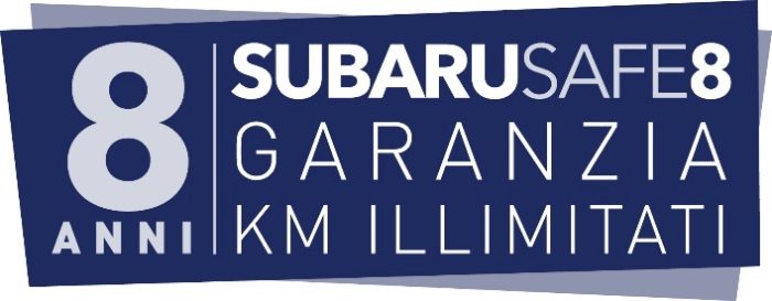 SubaruSafe8, garanzia illimitata Subaru 8 anni