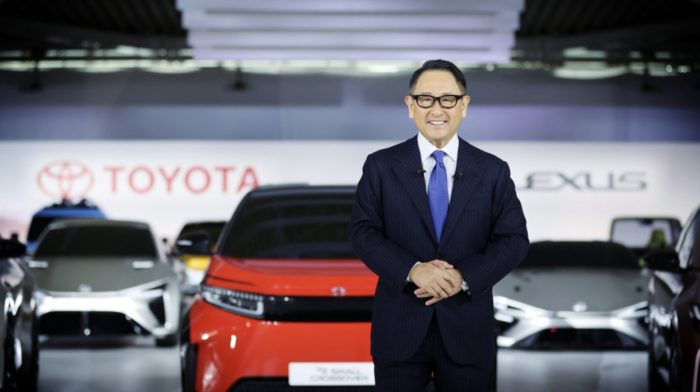 Toyota, il presidente Akio Toyoda