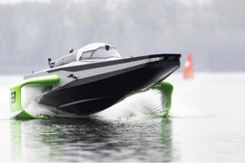 Il debutto di RaceBird elettrica di E1 World Electric Powerboat Series
