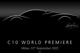 Pagani C10 - Un teaser rivela la data di debutto della nuova hypercar italiana