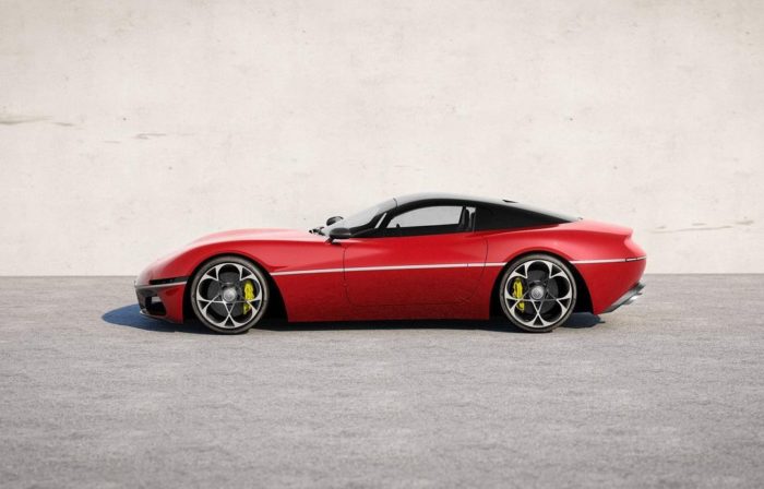 Alfa Romeo, Disco Volante su base Ferrari di Miroslav Dimitrov - miroslavdimitrovdesign