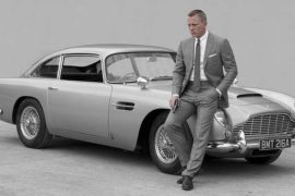 Aston Martin DB5 dell'ultimo 007 Daniel Craig