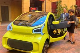Bologna, le auto Enjoy diventano elettriche. In arrivo cinquanta nuovi mezzi