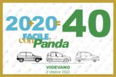 Festa di compleanno per il 40° di Fiat Panda il 2 ottobre a Vigevano