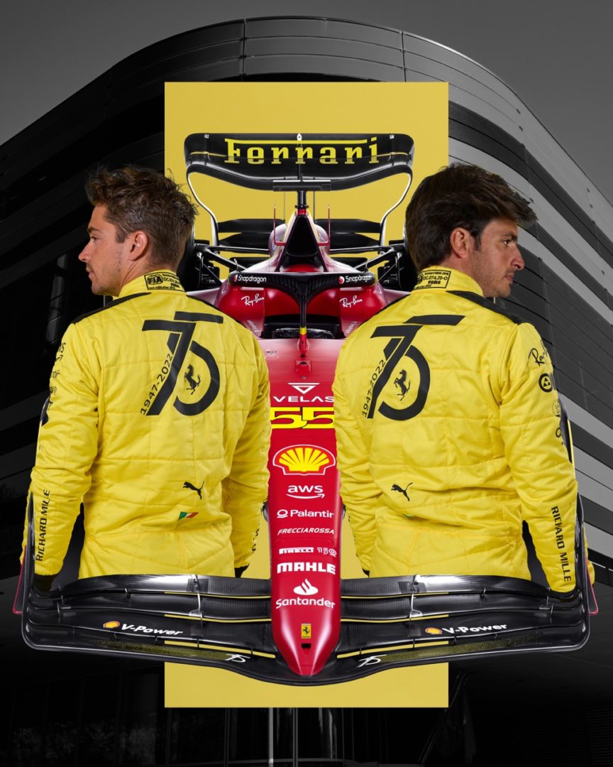 Scuderia Ferrari in giallo per celebrare la sua Modena e il GP di Monza - 10