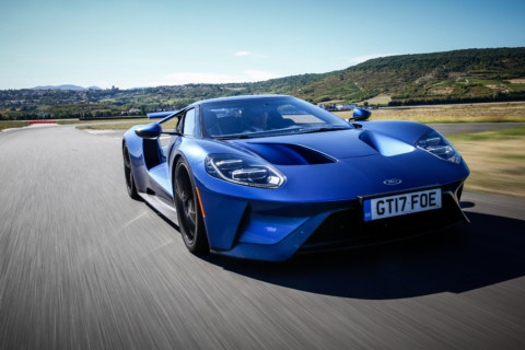 Ford performance Ford GT, Focus RS Track Edition e Mustang Shelby in azione