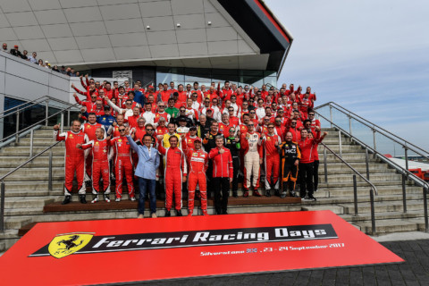 Ferrari Racing Days, emozioni speciali a Silverstone