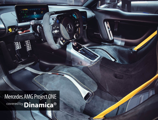 Mercedes Project ONE veste italiano con Dinamica