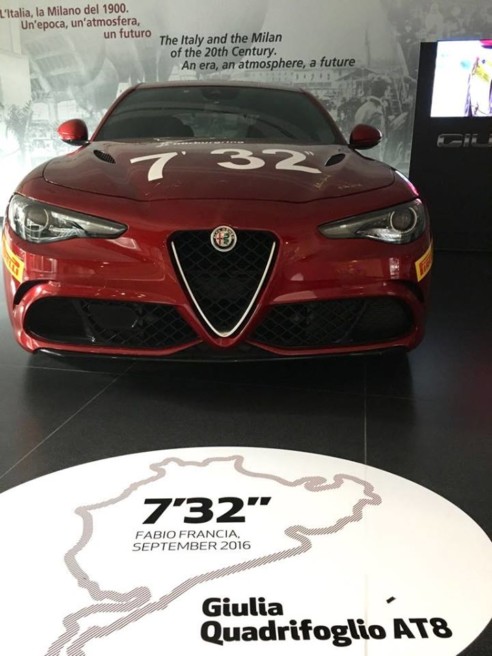 Museo Storico Alfa Romeo omaggia Stelvio e Giulia regine del Nurburgring 10
