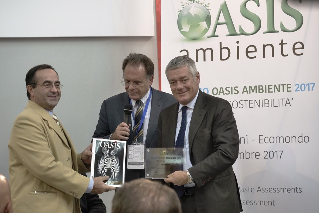 A Pininfarina l'Oscar dell'ambiente- premiata con l'Oasis Ambiente 2017