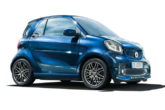 Smart fortwo limited sapphire blue metallic