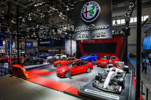 Alfa Romeo Stelvio Quadrifoglio ad Auto China 2018
