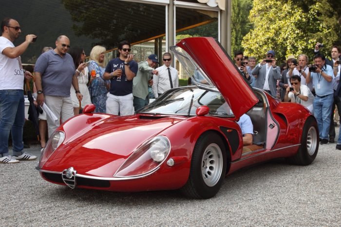 Alfa Romeo 33/2 Stradale vince la Coppa d'Oroa Villa d'Este 2