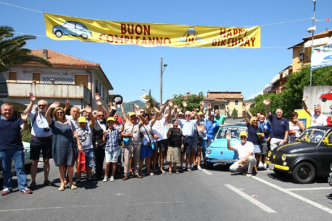 Fiat 500 Club Italia, il 4 luglio la festa per il 61° del mito