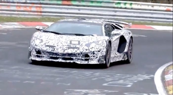 Lamborghini Aventador SVJ al Nurburgring (Youtube)
