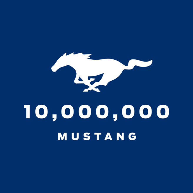 Ford Mustang 10 milioni