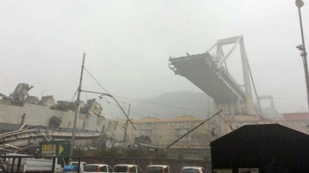 Genova, ponte Morandi crolla su A10, 22 morti accertati