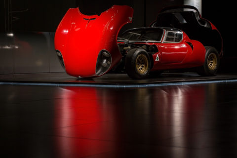 Cofani aperti al Museo Storico Alfa Romeo 15