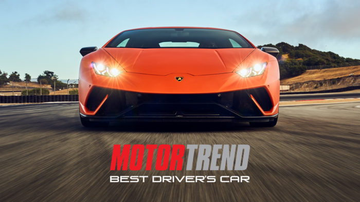 Lamborghini Huracan Performante best driver car del 2018