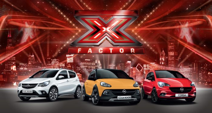 Opel protagonista per il secondo anno di X Factor
