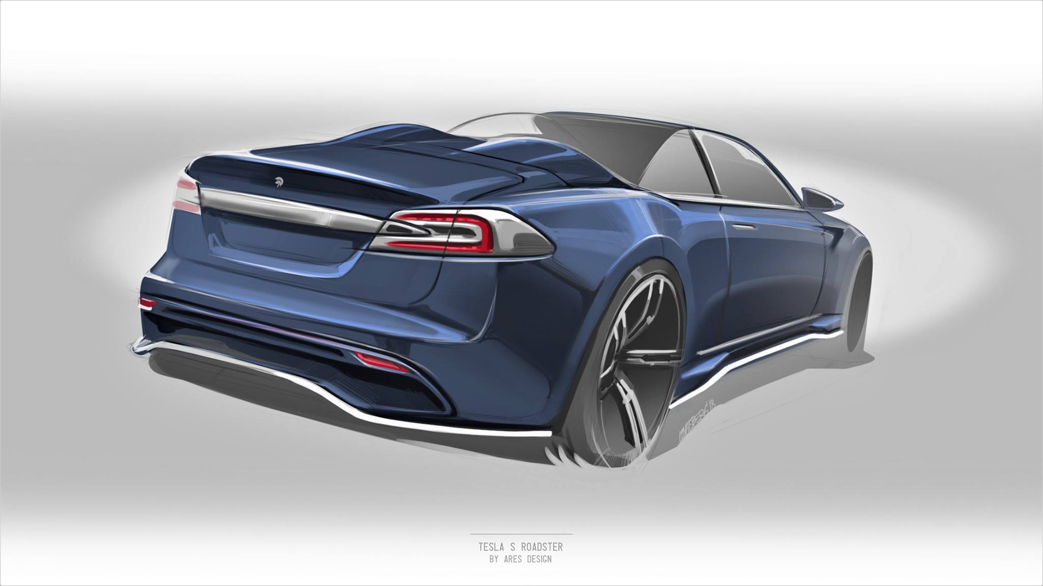 Ares Design Tesla Model S Roadster