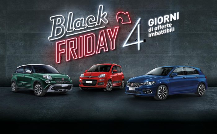Black Friday Fiat e Lancia, 4 giorni di grandi sconti 2