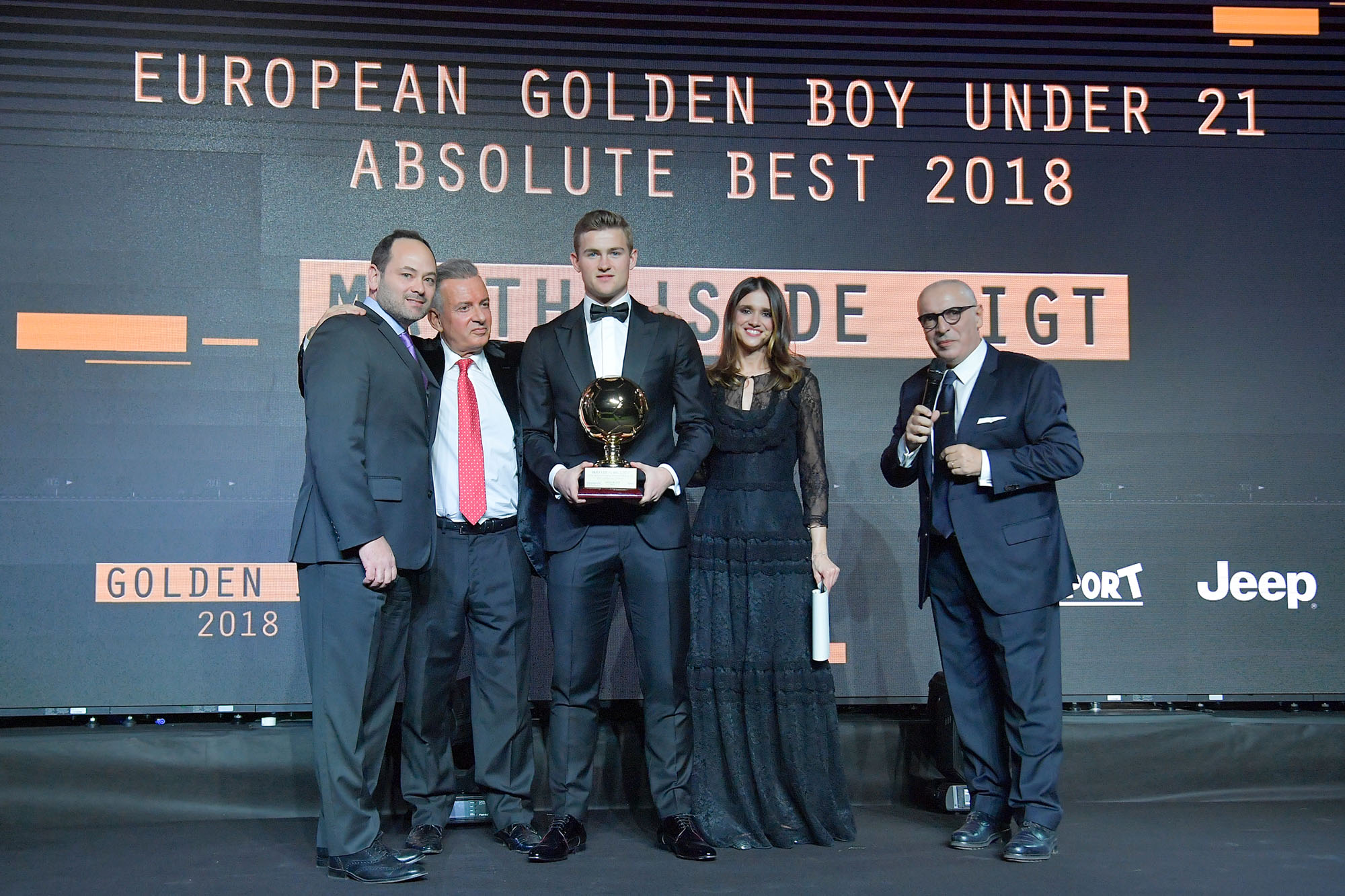 European Golden Boy 2018, Jeep in passerella