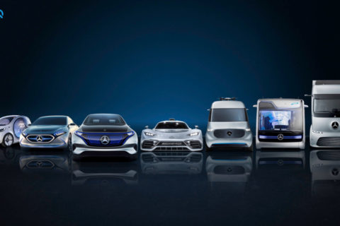 Mercedes EQ - auto elettriche Daimler