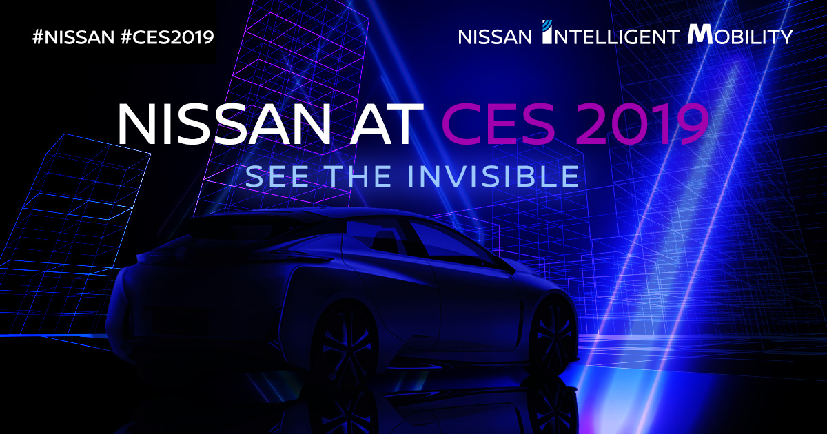 Nissan al CES 2019. See the Invisible