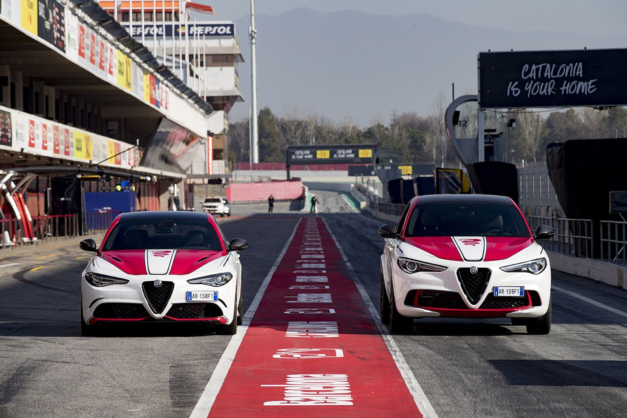 Giulia Quadrifoglio e Stelvio Quadrifoglio Alfa Romeo Racing