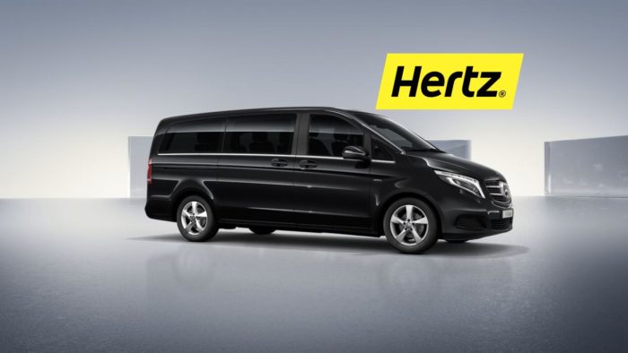 Mercedes Classe V per viaggiare in compagnia con Hertz