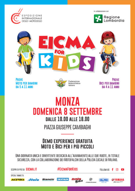Eicma for Kids - Locandina-Monza