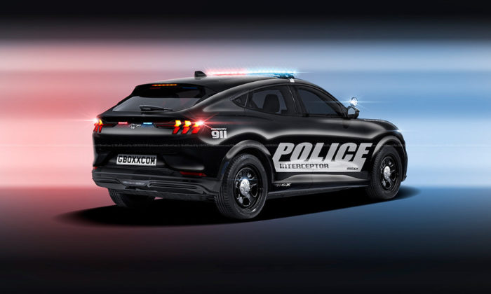 Ford Mustang Mach-E versione Polizia - Aksyonov Nikita 2
