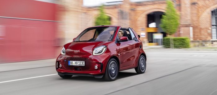 smart #2, nuove foto e infomazioni 3 Smart dal 2020 solo elettrica con prezzo da 20.000 euro incentivi esclusi 5 e1789041155315 700x309