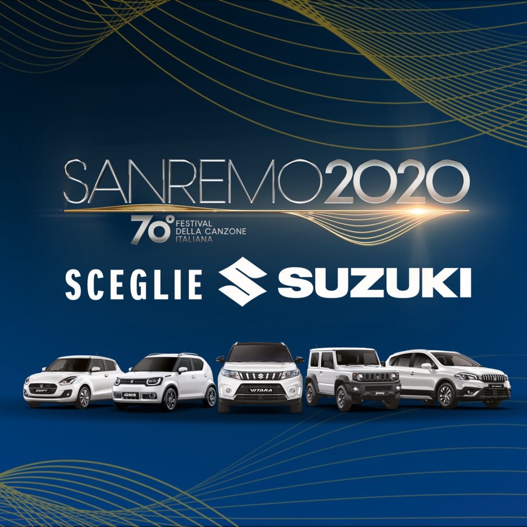 Suzuki auto ufficiale del 70° Festival di Sanremo 2