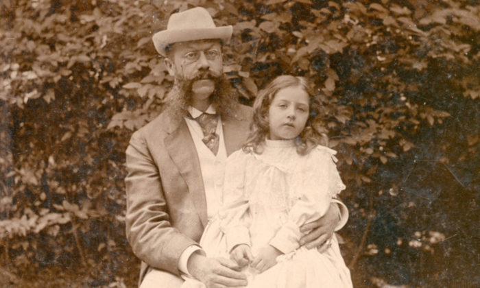 Emil Jellinek con sua figlia Mercedes