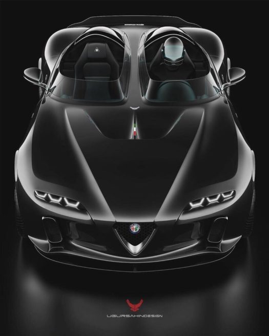 Alfa Romeo barchetta credits by Ugur Sahin Design 5