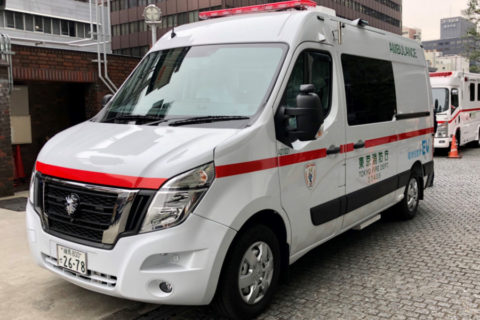 Nissan NV400 diventa la prima ambulanza elettrica in Giappone 1