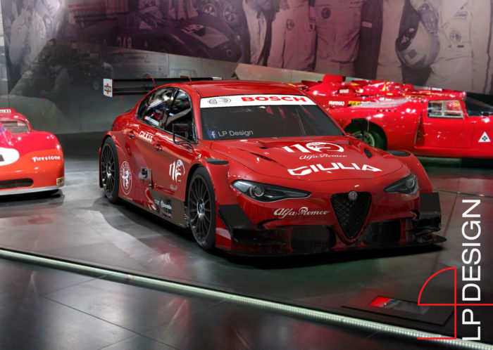 Alfa Romeo Giulia DTM Concept di LP Design